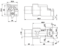STAR SVQCR11/SDUCL11 Triple Backworking Insert Holder with AK Coolant (STAR-SVQCR11-SDUCL11-ECOSW) - 2