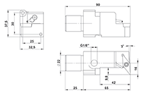 STAR SVUBR16 Backworking Insert Holder with AK Coolant Right Hand Version - 2