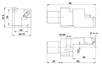 STAR SVUBR11 Backworking Insert Holder with AK Coolant Right Hand Version - 2