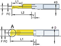 TA Series (0 Degree) Turning Tools - 2