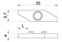 440R Blank Inserts - 2