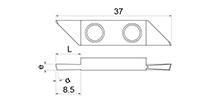 718Ra Cutting Inserts - 2