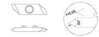 480R Threading Inserts with Partial Profile - 2