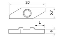 440L Blank Inserts - 2