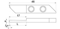 918R 12 Degree Cutting Inserts - 2