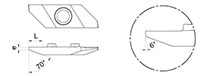 862RO Back Turning Inserts - 2