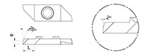 865R Front Turning Inserts with 'Parisian Cut' - 2