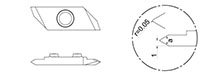 880R Threading Inserts with Partial Profile - 2