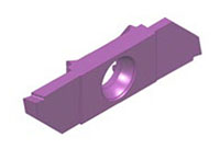 851-8R-r 15 Degree Cutting Inserts with Chip Breaker and Radius