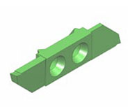 1051R-r 15 Degree Cutting Inserts with Chip Breaker and Radius