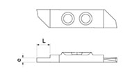 1060RP 0 Degree Back Turning Inserts - 2