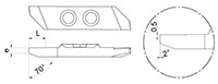 1062RO Back Turning Inserts - 2