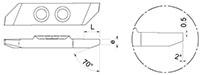 1062LO Back Turning Inserts - 2