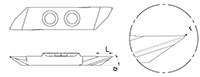 1063Lb-r Back Turning Inserts with Chip Roller and Radius - 2