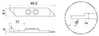 1150-8R 20 Degree Cutting Inserts