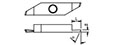 050LH Left Cutting Inserts  Secondary