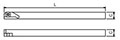 008R UP 8 x 8 (mm) Section C  Secondary