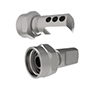 Deca 13.6 Millimeter (mm) Dimension L 3-Outlet Nozzle