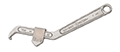 HW Type Adjustable Hook Spanner Wrench