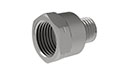 1/8 Inch (in) British Standard Pipe (BSP) (F) to M8x 1 Male Adapter