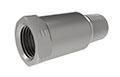 21 Millimeter (mm) Dimension H and 1/8 Inch (in) National Pipe Thread (NPT) Male to G 1/8 Inch (in) Female Adapter