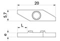 440R Blank Inserts - 2