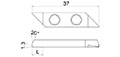 716Ra Front Turning Inserts - 2