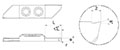 1056R-r Opposite Cutting Inserts with Chip Breaker and Radius - 2