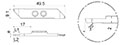 1151R-20 20 Degree Cutting Inserts with Chip Breaker - 2