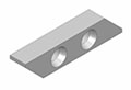 715R/L-6 6 Millimeter (mm) (Left and Right) Blank Inserts